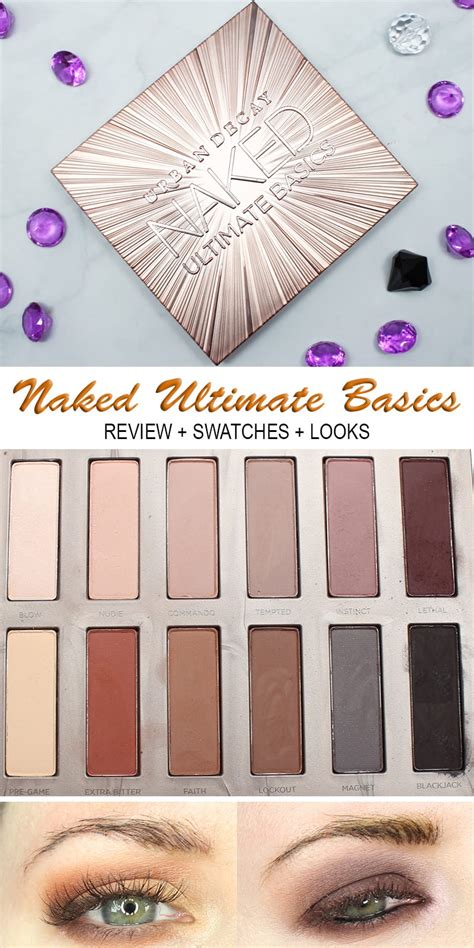 Urban Decay Naked Ultimate Basics Palette Review Swatches Looks