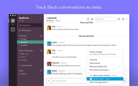 You may be surprised to learn that slack offers a free to use forever pricing integration is what takes slack from a normal online instant messaging and collaboration system to a solution that enables you to centralize all your. Asana | Slack App Directory