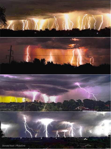 The Colors Of Lightning Dan Nool Lightning Thunderstorms Night Skies