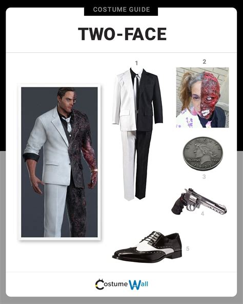 Dress Like Two Face Costume Halloween And Cosplay Guides