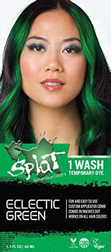 If you choose permanent splat hair dye, you'll need to leave it in for up to 45 minutes. Top 10 Best Neon Green Splat Hair Dye Buyer's Guide 2020 ...