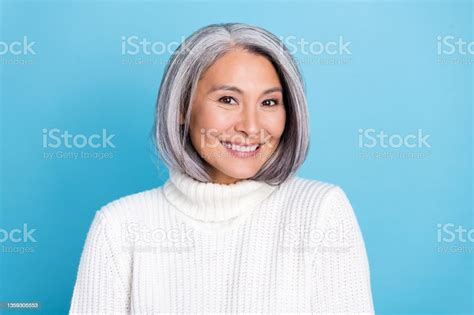Photo Of Senior Pretty Woman Good Mood Toothy Smile Oral Care Clinic