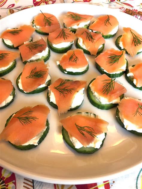 Smoked Salmon Cream Cheese Cucumber Appetizer Melanie Cooks