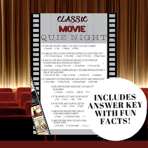 Ask questions and get answers from people sharing their experience with risk. Classic Movie Trivia Quiz w/ Answers Printable Trivia Game ...