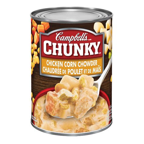 Campbells® Chunky® Chicken Corn Chowder 540 Ml Campbell Company Of