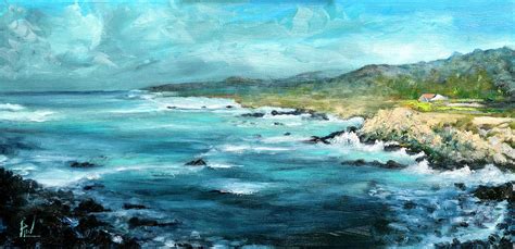 Mendocino Coast Painting By Philip Lodwick Wilkinson Pixels