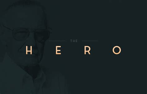 The Hero Stan Lee On Behance