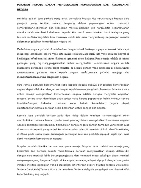Kita perlu mengenali serta menghormati raja dan pemimpin negara kita kerana mereka yang berusaha mengekalkan keamanan dan kesejahteraan negara. Cara Mengekalkan Kemerdekaan Negara Kita