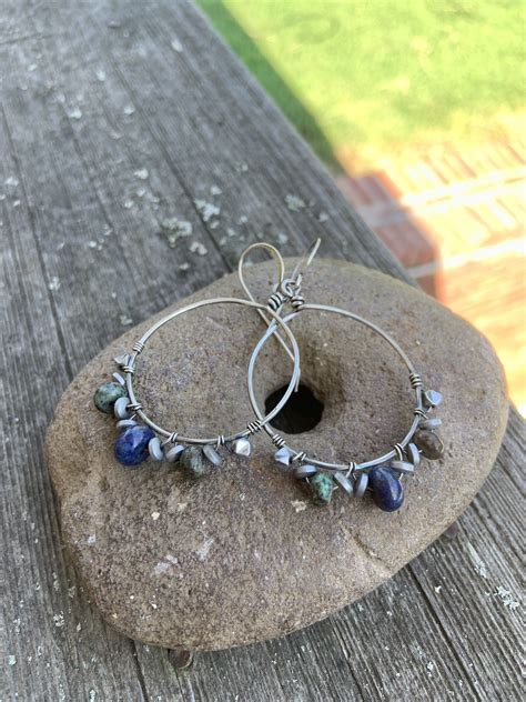 Excited To Share This Item From My Etsy Shop Artisan Hoop Earrings