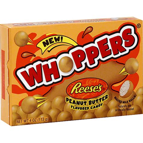 Whoppers Malted Milk Balls Reeses Peanut Butter Flavor Dulces Empacados Selectos