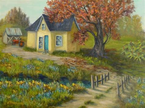 Pin By Yvonne Canas On All Things Country Farmhouse Paintings Canvas