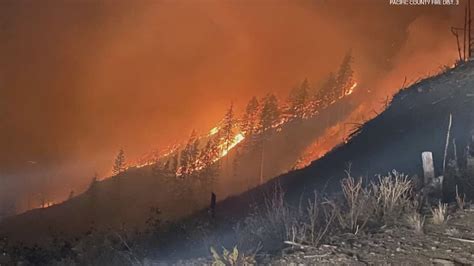 Uncommon November Wildfires Putting Strain On Washington Dnr