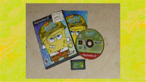 Spongebob Video Game Collection 2001 2011 Youtube