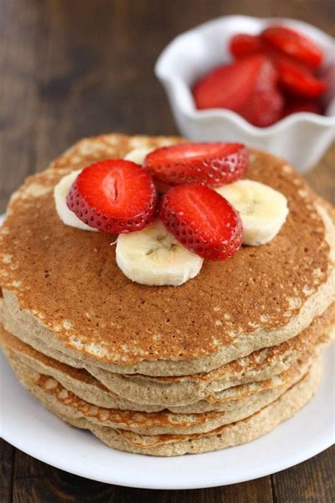 Whole Wheat Pancakes Whole Wheat Pancakes Wheat Pancakes Breakfast