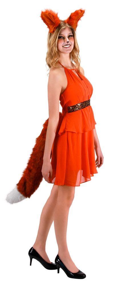 Oversized Deluxe Fox Tail Costumes For Women Fox Costume Womens Fox Costume