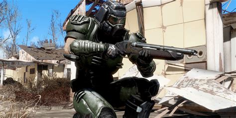 Fallout 4 Doom Guy Armor Mod Est Plus Beau Que La Version Creation Club Oxtero