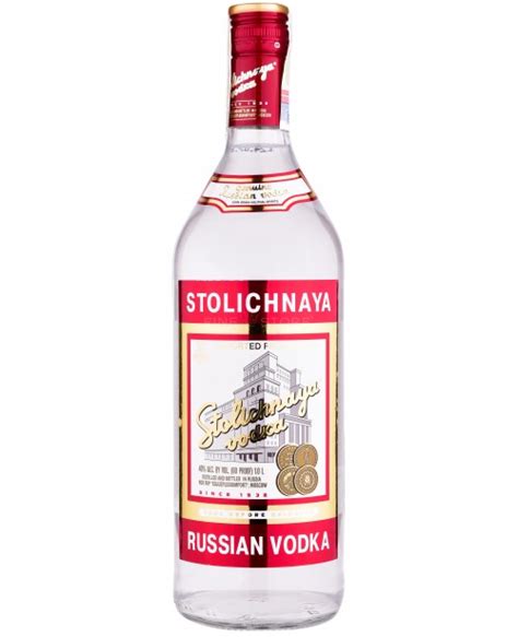 Stolichnaya 1l Vodka Finestore