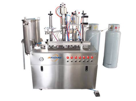 Aerosol Filling Equipment With 5 In 1 Function 1600c Jrpacking