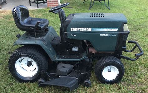 Craftsman Gt Lawn And Garden Tractor With Kohler 20 Horsepower Magnum