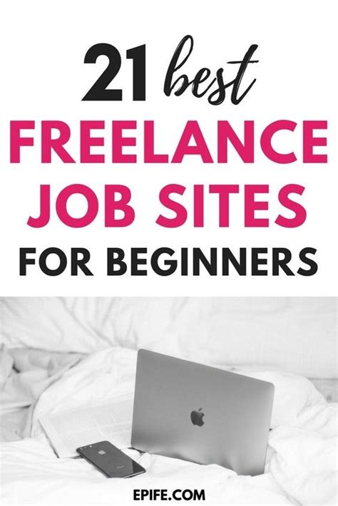 here are 21 best freelance job sites for beginners who want to work from home and make money