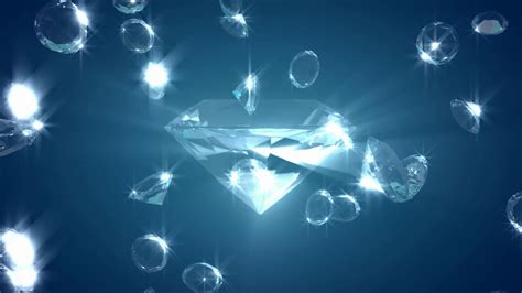Falling Diamonds Animated Wallpaper