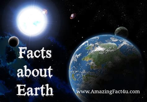 Earth Amazing Facts 4 U