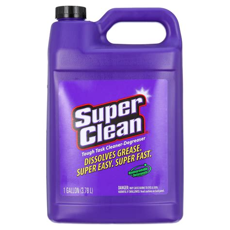 Super Clean Tough Task Cleaner Degreaser 1 Gallon Walmart Com