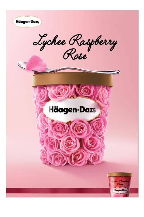 Haagen Dazs Garden Campaign Promotional Design Ice Cream Packaging