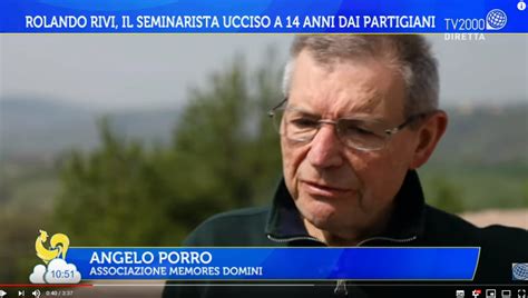 Tv2000 Rolando Rivi Il Seminarista Ucciso A 14 Anni Dai Partigiani