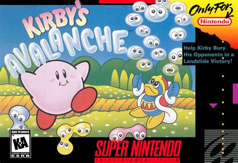 Kirbys Avalanche Snes Super Nintendo