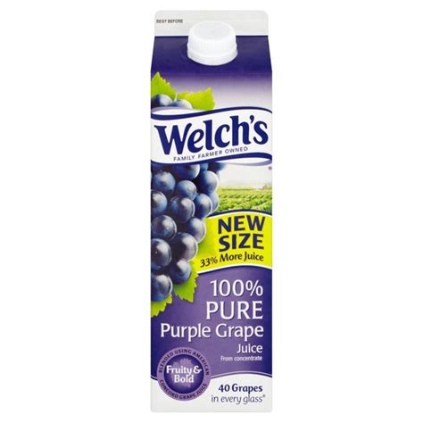 Morrisons Welchs Purple Grape Juice 1lproduct Information
