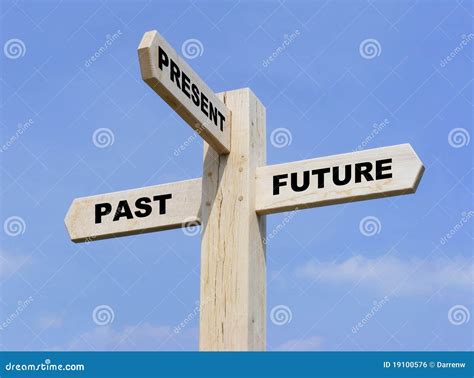 Past Present Future Stock Photo Image Of Arrow Traffic 19100576