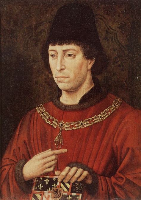 After Rogier Van Der Weyden Portrait Of Charles The Bold Duke Of