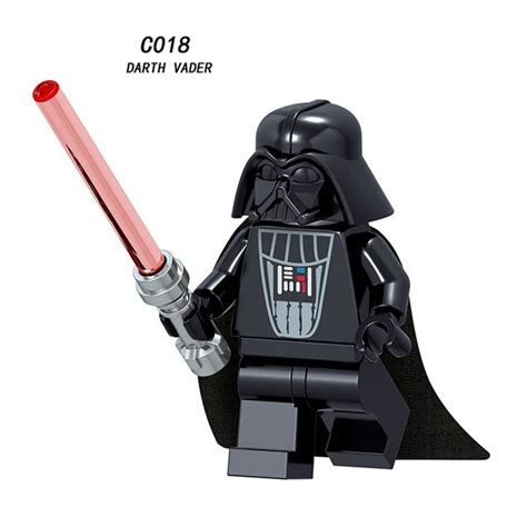 Star Wars Figures Legoing Starwars Leia Han Solo Yoda Luke Sith Lord Darth Vader Maul Revan