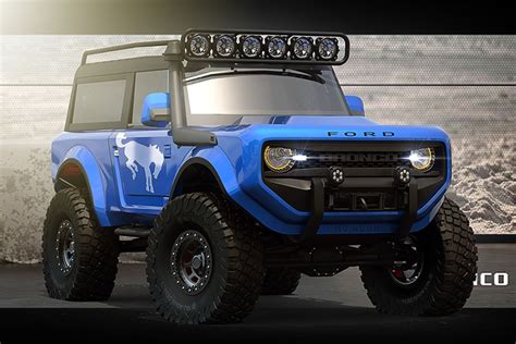 The Ford Bronco 2020 Concept Suv Heralds The Return Of The Champ Man