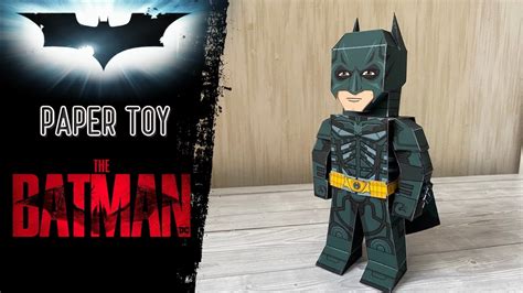 Batman Paper Toy Simplecraft Youtube