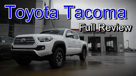 The bumper, the wheels, and the fact that it has a different suspension that is more street oriented. my question is which would be better for a daily driver? 2016 Toyota Tacoma: Full Review | SR, SR5, TRD Sport, TRD ...