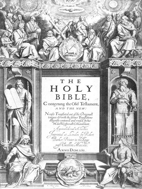 On This Day In History The King James Bible Is Published For The First