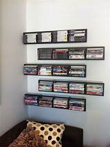 Video Game Storage Shelf Photos
