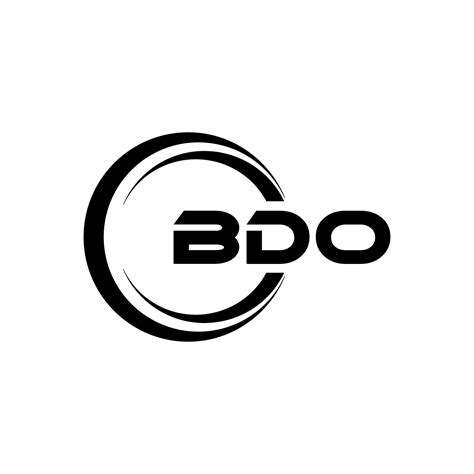 Bdo Logo Diseño Inspiración Para Un único Identidad Moderno Elegancia