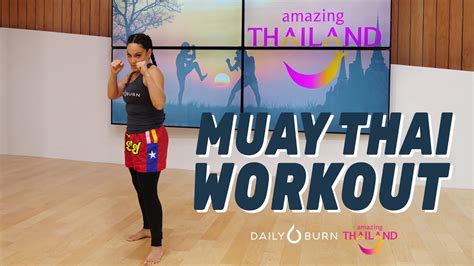 20 minute muay thai workout youtube