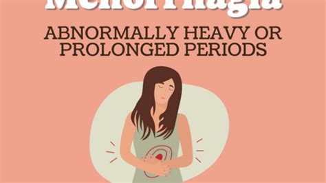 Menorrhagia Abnormally Heavy Or Prolonged Periods
