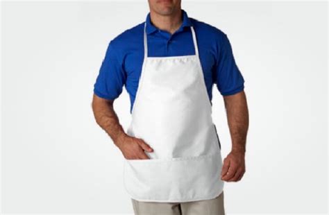 White Plain Kitchen Cooking Apron At Rs 380piece In Chennai Id 15147920112