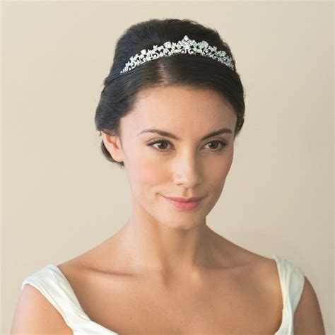 Ivory And Co Clementine Crystal Embellished Wedding Tiara Hair