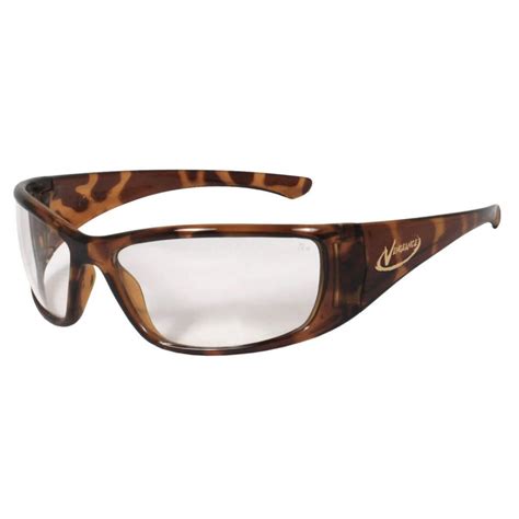 radians vengeance clear tortoise shell frame safety glasses style color 12 pairs box