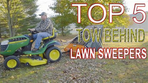 Best Tow Behind Lawn Sweepers 2020 Top 5 Lawn Sweepers Reviews YouTube