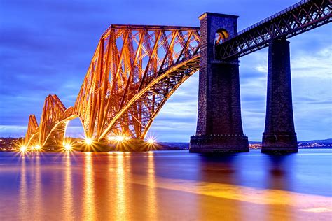 Forth Rail Bridge Sunset A Photo On Flickriver