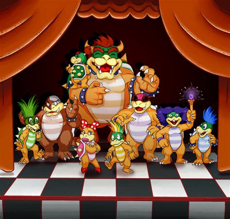 Bowser Koopa And The Koopa Clan Weasyl