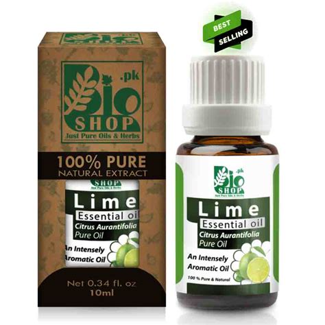 Lime Essential Oil Bio Shop