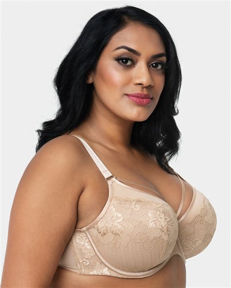Curvy Couture Tulip Strappy Bra 1267 Down Under Specialised Lingerie
